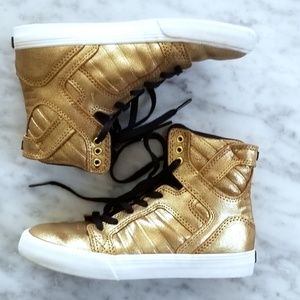 Supra Skytop Chad Muska 001 Kids 1.5 Gold
